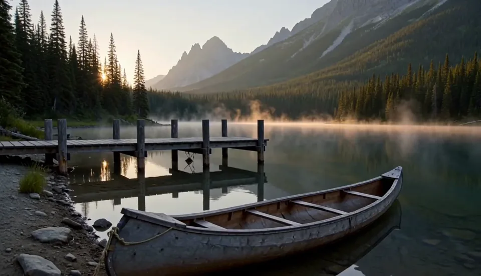 Preview: Across a quiet mountain lake